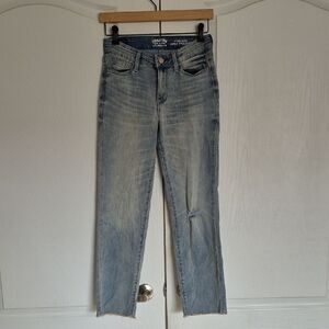 Signature by Levi Strauss High-Rise Light Wash Ankle Jeans